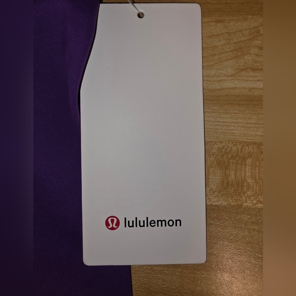 Lululemon Wunder Train High Waisted Leggings Size 6 Purple #YLEG3 - Picture 11 of 12